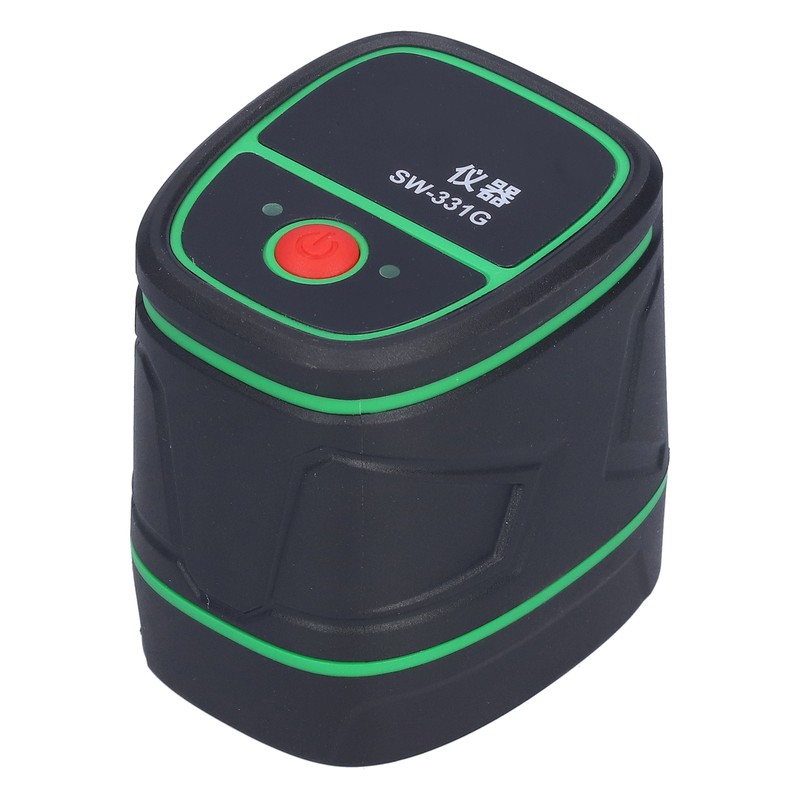 SW‑331G Cross Laser Meter Horizontal Vertical Green Beam Leveling Tool