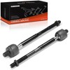 A-Premium 2 x Front Inner Tie Rod Ends, Compatible with
