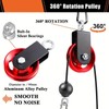 Pulley System | Weight Cable Pulley System - Rust-Resistant Noise-Reducing