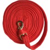 JumpTec Unisex's 520108003 Padded Lunging Rein, Red, 8 m