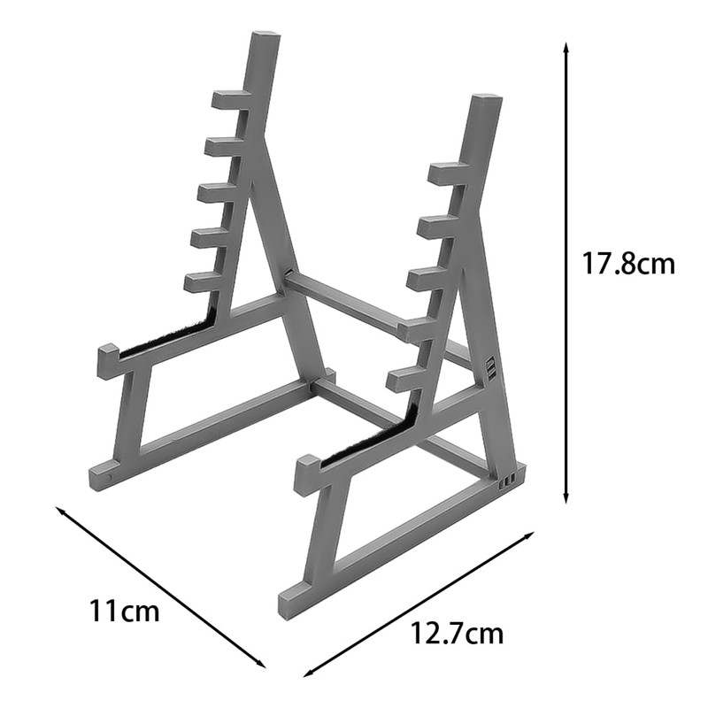 Hsthe Sea Squat Rack Pen Holder, Practical Barbell Rack Pen