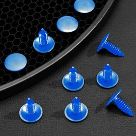 Queekay 50 Pcs Honeycomb Pins for Laser Cutting 7.5-8 mm Laser Honeycomb Bed Hold Down Pin Machine Fixing Needle Working Table Cutter and Engraver Machine Accessories (Blue)