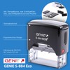 Genie S-402 Self-Inking Stamp set, includes Accessory, ink pad