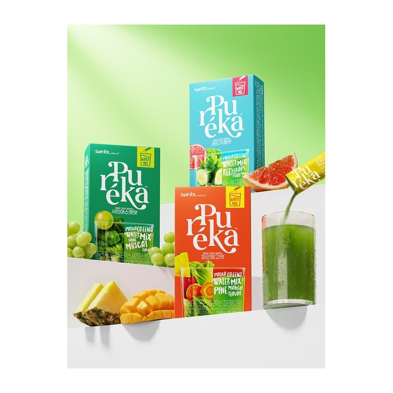 Cellparex Pureca Greens Water Mix 15 packets (Choose 1 Shine