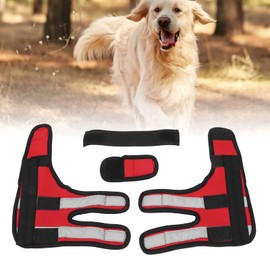 Protector de Patas Delanteras para Perros, 1 par de Tirantes Delanteros para Perros, MuñEqueras para Lesiones de Ligamentos, Esguinces por PéRdida de Estabilidad