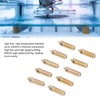 10Pcs 3D Printer Nozzle Kit High Flow Smoother Operation Bass