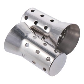 2Pcs Exhaust Baffle Muffler,Muffler Noise Eliminator,Muffler Baffle Noise Eliminator for 2 inch Motorcycle