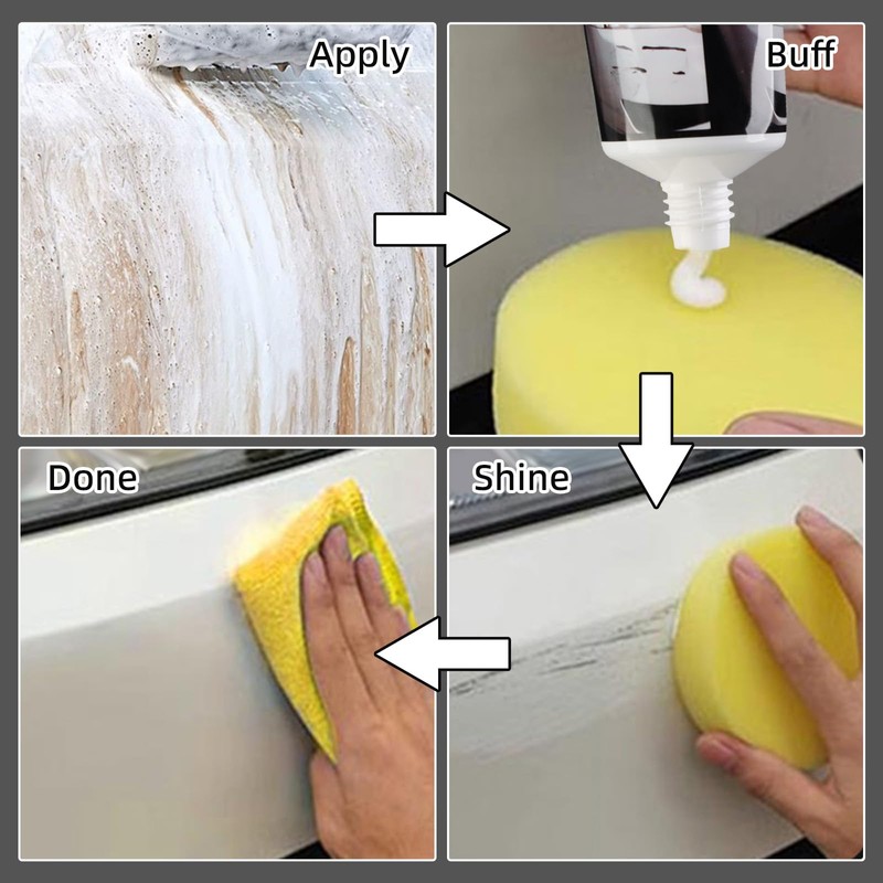 2Pcs Car Scratch Removal Wax,Erase Car Scratches Scratch Remover for