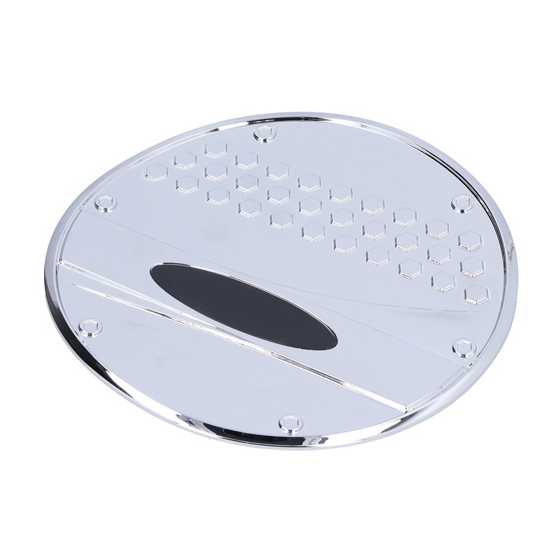Fuel Tank Cover Trim Gas Cap Lid Chrome Decoration Replacement