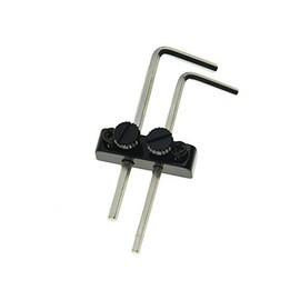 Dopro Black Guitar Bass Allen Wrench/Key Headstock Wrench Holder for Floyd Rose Tremolo Guitar
