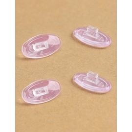 Kygear 2 Pairs Purple Silicone Replacement Nose Piece Compatible with Oakley Crosshair 2.0/Whisker/Half Wire 2.0 Sunglasses, Anti-Slip Silicone Rubber Nose Cushions Nose Guard Nose Pads