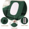 WEERRW 4 Pieces Velvet High Stretch Couch Covers for 3
