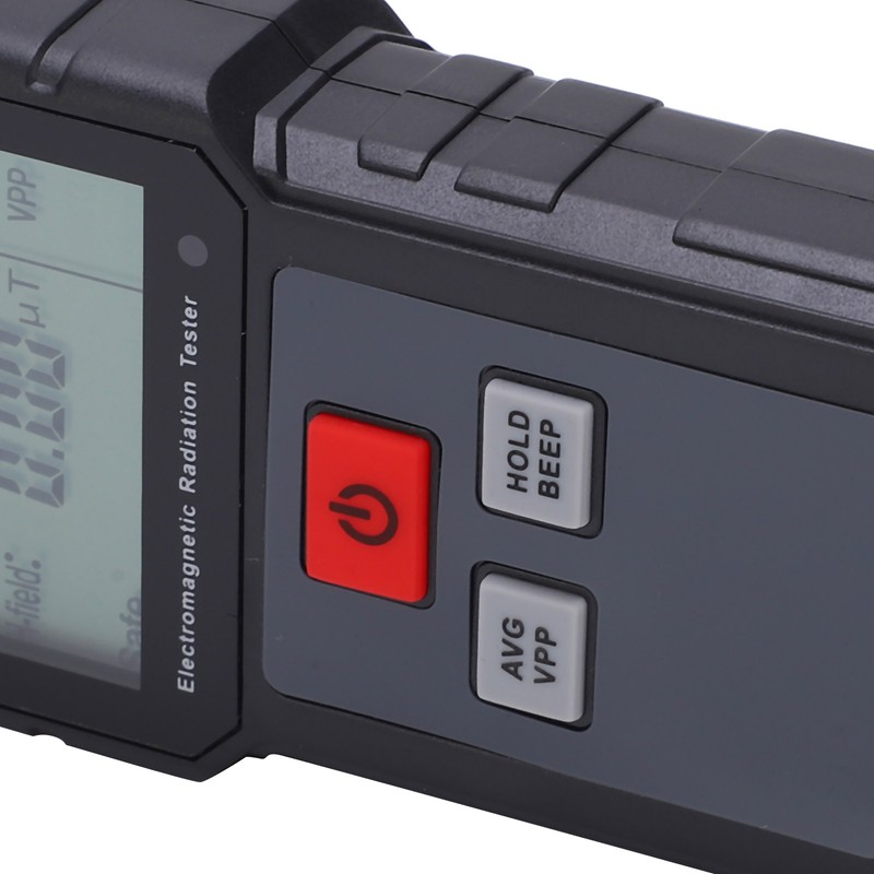 ET825 1V/m1999V/m 0.01μT99.99μT Electromagnetic Radiation Tester HighAccuracy LCD Radiation Detector