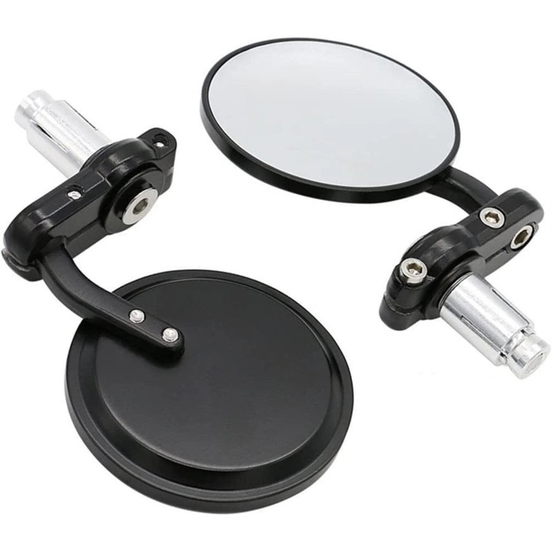 Dreamizer Motorcycle 7/8" Bar End Side Mirrors For Ducati Monster