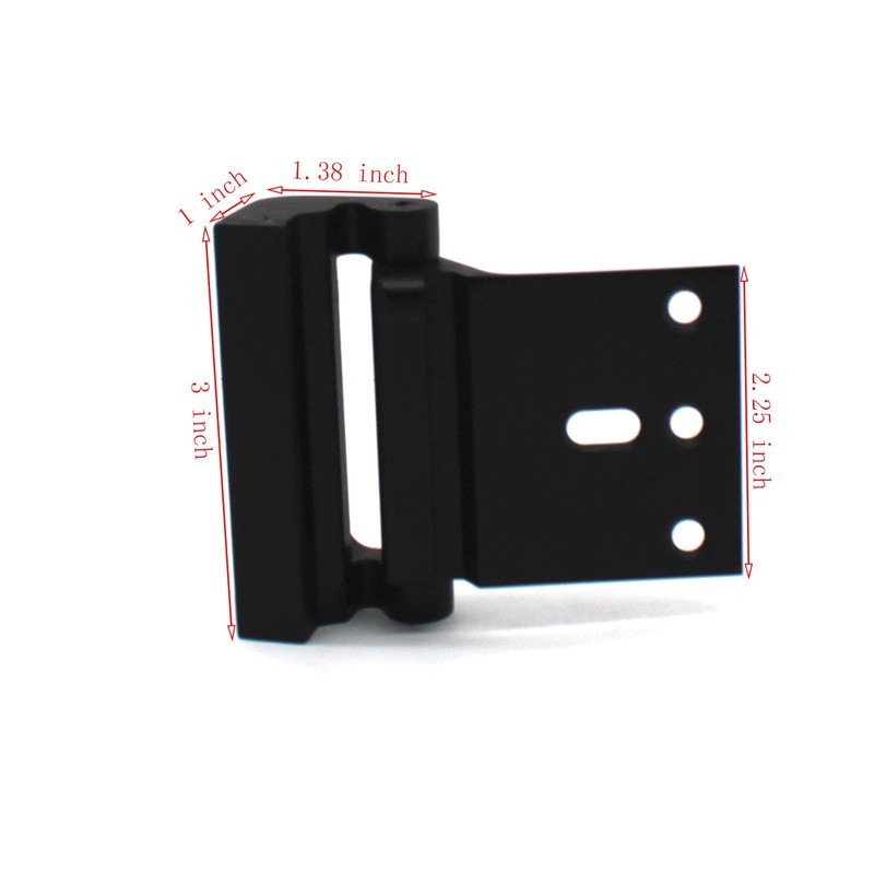 One Piece Aluminum Alloy Security Door Lock Reinforcement Dead Bolt