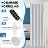Room Divider Curtain Rod, No Drilling Rod, 48-120inch (H) 28-144inch(W)