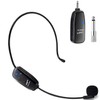 Oulou Wireless Microphone, Headset Microphone, UHF, 50 Meter Transmission Range,
