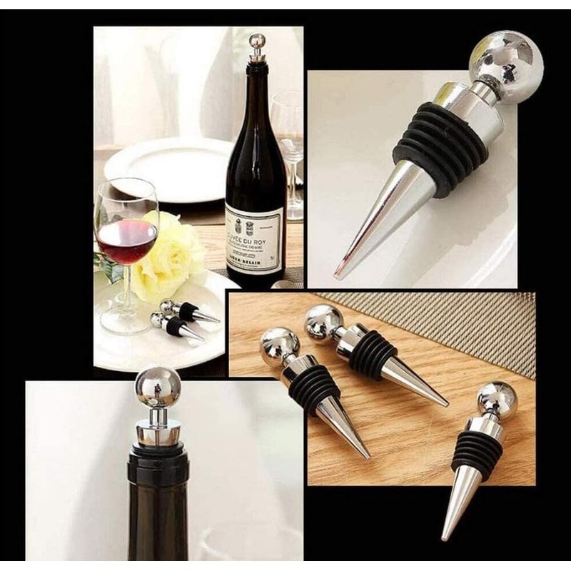 GOOD STUFF Stainless Steel Wine Stopper - Length 9 cm