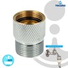 tecuro -56505 Brass Hose Burst Protection for Washing and Dishwasher
