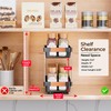Delamu 2 Pack Pull Out Spice Rack Organizer for Cabinet,