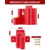 SNESAW 6-Pack Tool Holder Compatible with Milwaukee M12 12V Power