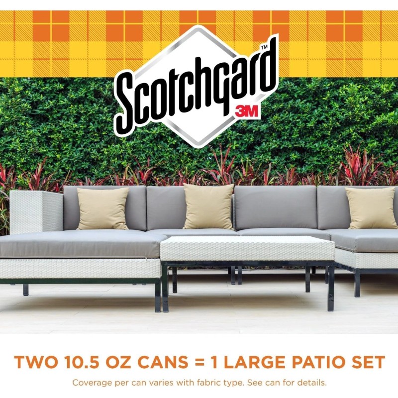 Scotchgard UV Water & Sun Shield Fabric Protective Spray, 10.5