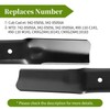 Bularie 942-05056A Mower Blades Compatible with Cub-Cadet ZT1 54" Mower