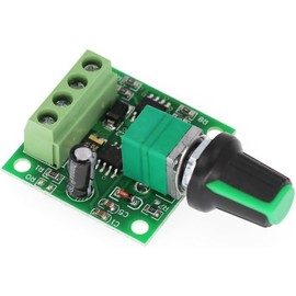 RR-PWM Low Voltage DC 1.8V 3V 5V 6V 12V 2A Motor Speed Controller, 1803BK 1803B Adjustable Driver Switch