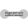 VOID Security Labels "Seal must not be removed!" on a