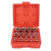 14Pcs E Star Socket Set Chrome Vanadium Steel Portable External