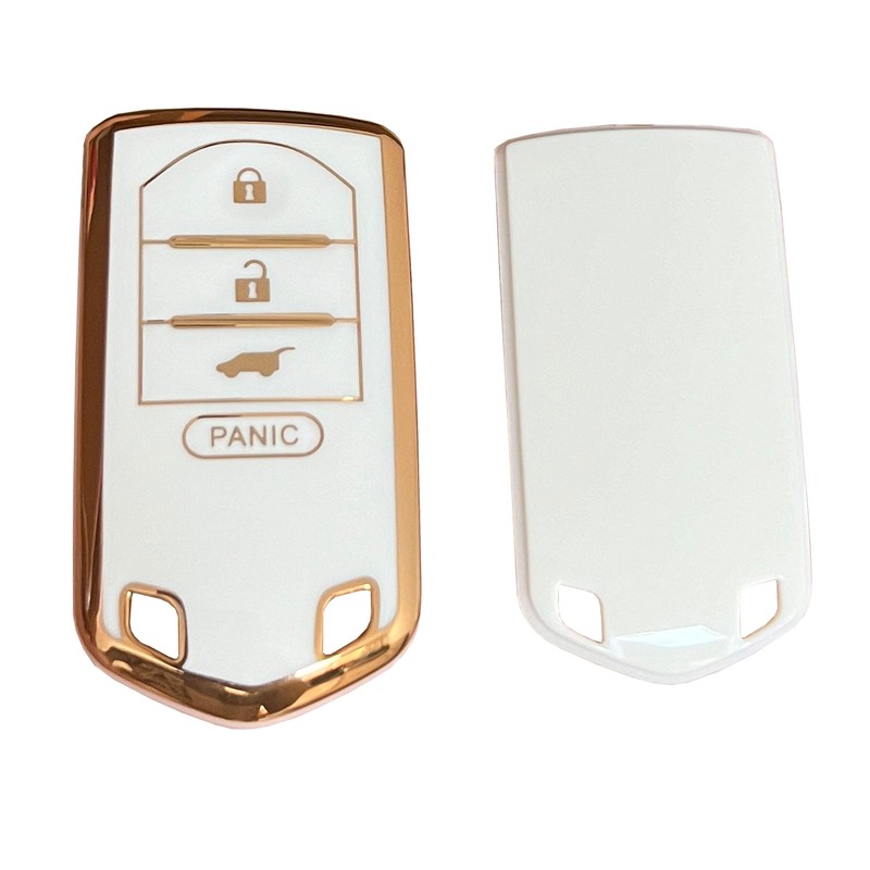 AIOEUOIA TPU for Acura Key Fob Cover with Keychain Keyless