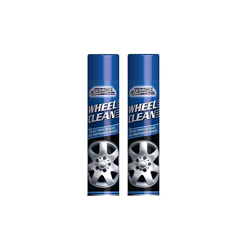 Fastcar CAR-PRIDE WHEEL CLEAN 300ml Pack of 2