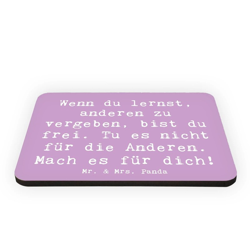Mr. & Mrs. Panda Magnet Saying Forgiveness Freedom - Gift,