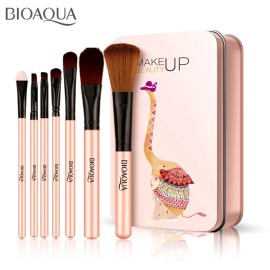 BIOAQUA Makeup Brush Foundation Lipstick Eyebrow Perfum Face Powder Eye Shadows - Pink