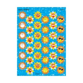Trend Enterprises Inc. Sparkle Stickers Sunny Smiles