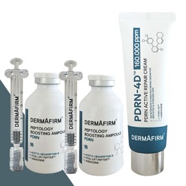 Derma Firm Lifting Ampoule Collagen Peptide PDRN Shot 30ml 2 bottles + 1 cream / 더마펌 리프팅 앰플 콜라겐 펩타이드 PDRN샷 30ml 본품2병+크림1개