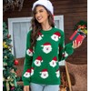 hohololo Women's Ugly Christmas Jumper, Green (green 1)