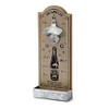 Pajoma 15351 Holzboard Bottle Opener with Tray DECAP Natural /