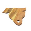 Funny Cat Shaped Wood Cutting Board for Kitchen with Handle,
