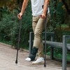 VEVOR Forearm Crutches for Adults, Folding Walking Forearm Crutches with