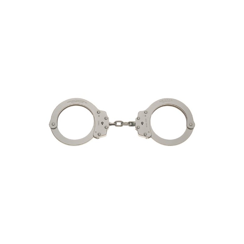 Peerless Handcuff Company 702C Oversize Chain Link Handcuff – Nickel