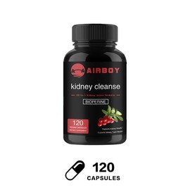 Airboy - 22-in-1 Kidney Health Supplement | Extra Strength 50:1 Cranberry Extract | Kidney and Urinary Tract Support and Flush Formula