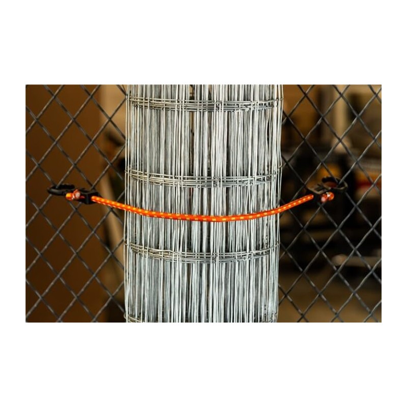 152-762mm Bungee Cord (Adjustable/Orange/2 Pieces) EA628WB-2A