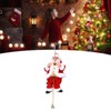 Climbing Santa Santa Climbing The Bead Curtain Christmas Tree Pendants