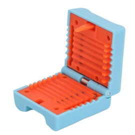 Cable Tube Slitter, Fiber Optic Jacket Loose Buffer Mid Span Cable Cutting Tool 1.2-3.3mm with 12 Replaceable Blades for Various Fiber Optic Cable Sizes