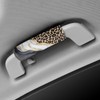 BIGCARJOB Leopard Marble Print Luggage Handle Wraps for Suitcase,Set of