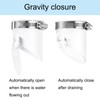 sourcing map 2 Pcs PVC Sewer Backflow Preventer, Anti-Odor Core