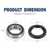Rear Wheel Axle Bearings & Seals Kit for Yamaha Warrior