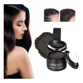 Polvo De Maquillaje De Fibra Capilar Cubre Raíz De Cabello                                                                                            