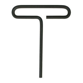 BONDHUS No.46552 Hex Loop, T-Handle, Long, 0.08 inches (2 mm), Total Length: 9.8 inches (249 mm), Shaft Length: 9.0 inches (229 mm), Handle Length: 2.8 inches (70 mm), Black Dyed Treatment